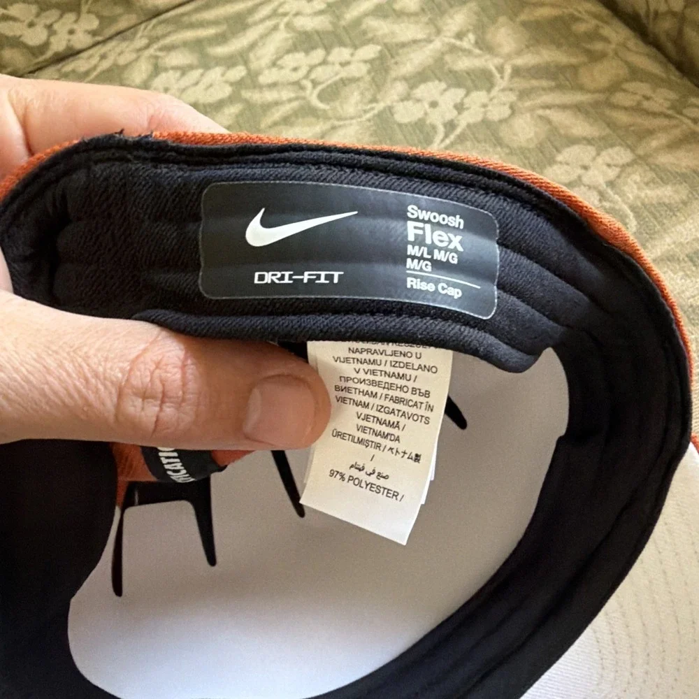 Nike Texas Longhorns Dri-FIT Swoosh Flex M/L Hat Orange Hook em horns‎ UT